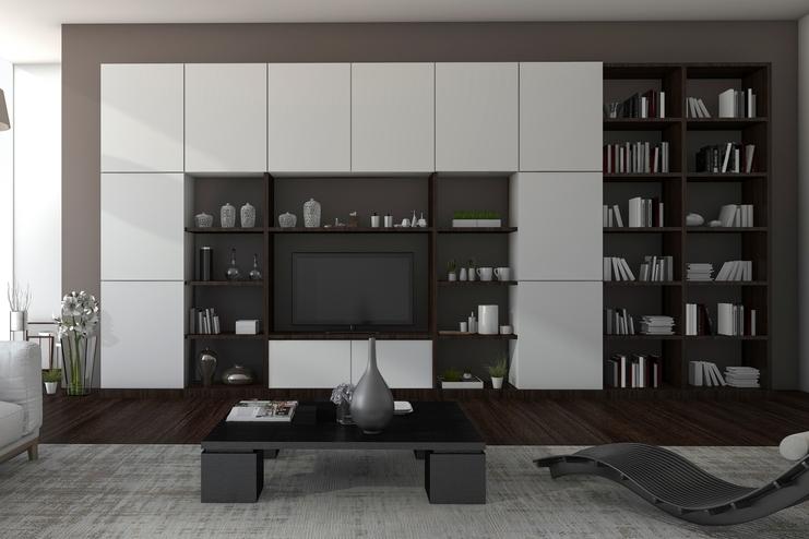 Wandschrank mit Regalfächern Wandschrank mit Regalfächern